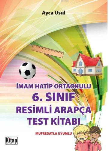 6. Sınıf Resimli Arapça Test Kitabı / Yeni Müfredat - Kitap Dünyası - 