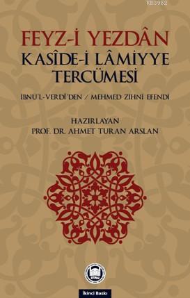 Feyz-i Yezdan Kaside-i Lamiyye Tercümesi - M. Ü. İlahiyat Fakültesi Va