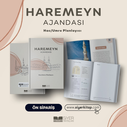 Haremeyn Ajandası Hac/Umre Planlayıcı - Siyer Yayınları - Selamkitap.c