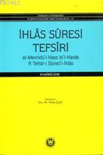 İhlas Suresi Tefsiri - M. Ü. İlahiyat Fakültesi Vakfı Yayınları - Sela