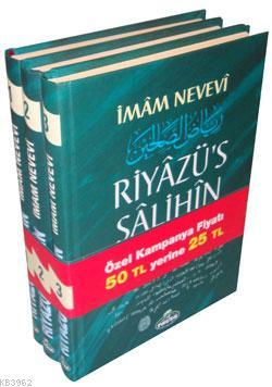 Riyazü's Salihin (3 Cilt Takım-Küçük Boy-Şamua-Ciltli) - Ravza Yayınla