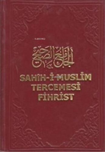 Sahih-i Muslim Tercemesi - Fihrist - Beka Yayınları - Selamkitap.com'd